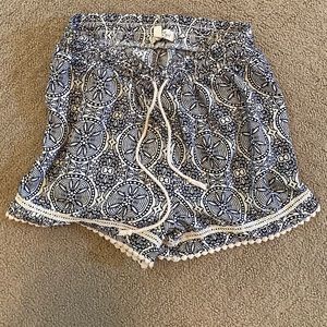 Boho mandala-designed shorts